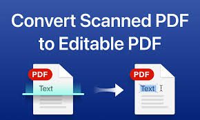 Scanned PDF to Text Converter